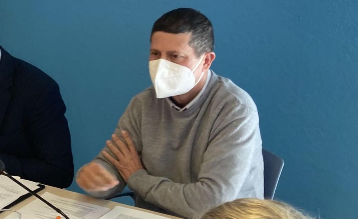 José Ramón Martín, en el último pleno. | I.V.