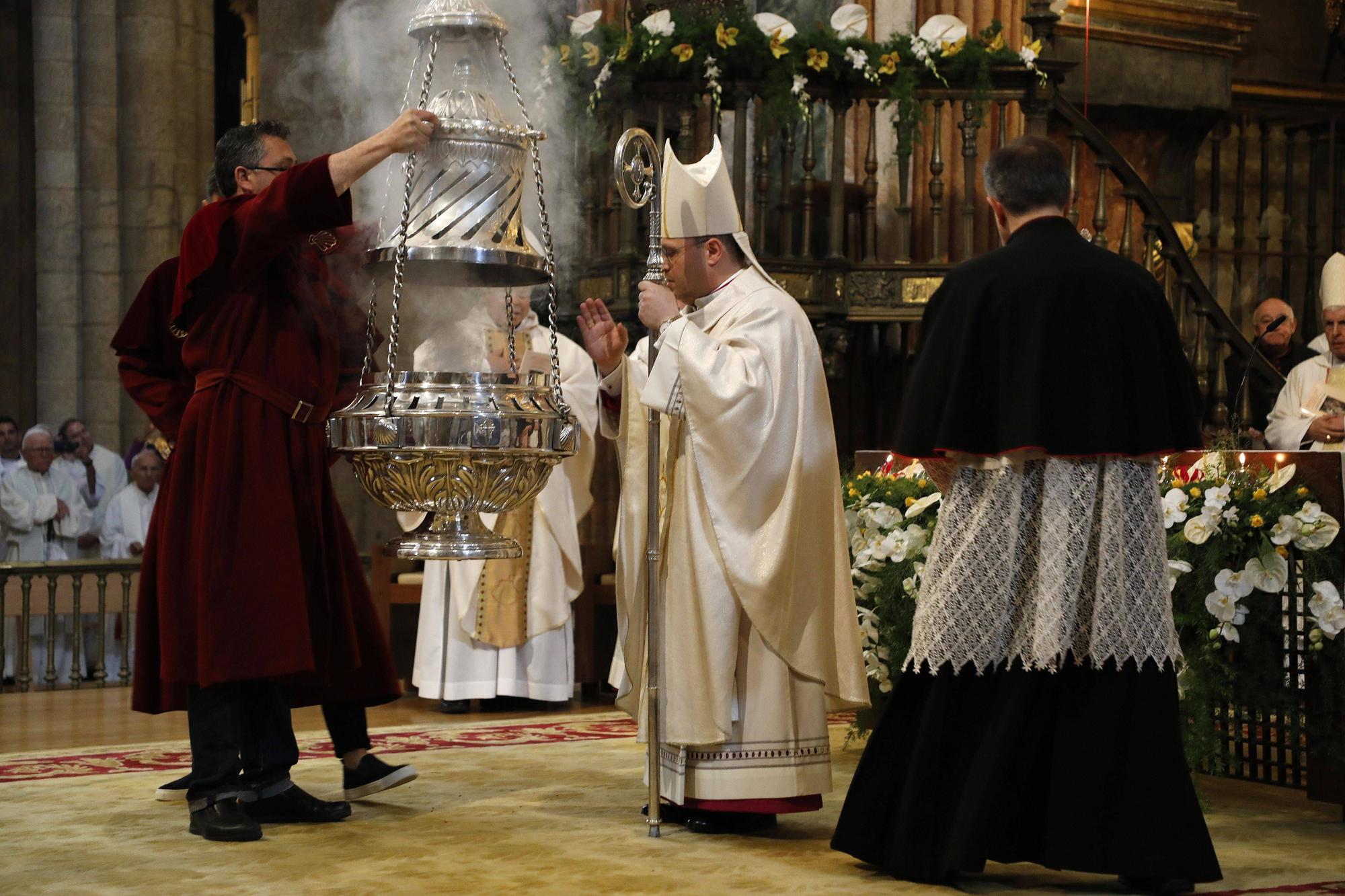 Ceremonia de toma de posesión del nuevo arzobispo de Santiago, monseñor Prieto