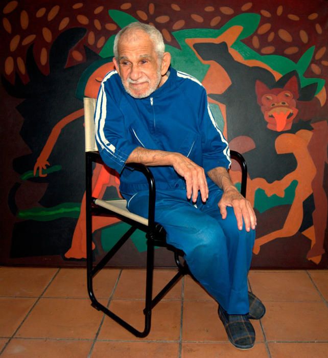 El artista panameño Julio Zachrisson