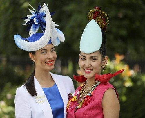 Los sombreros de las invitadas a Ascot 2014