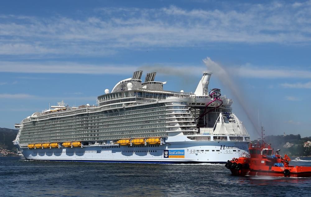 Vigo, lleno de cruceristas