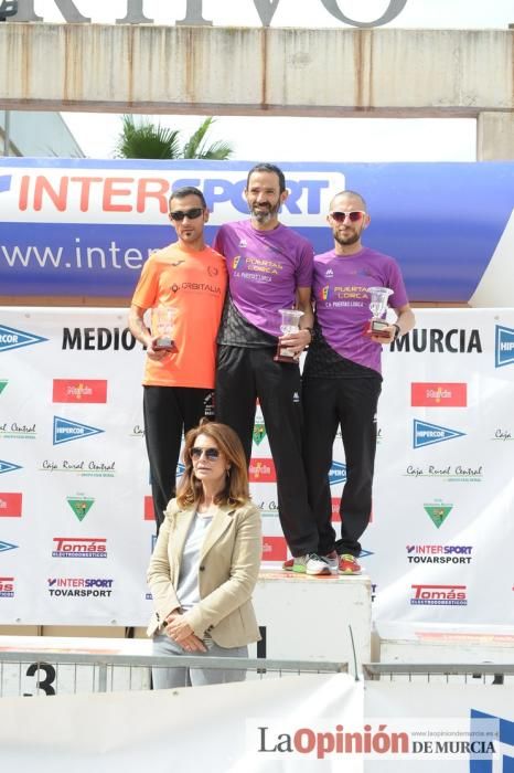 Media Maratón de Murcia: podios