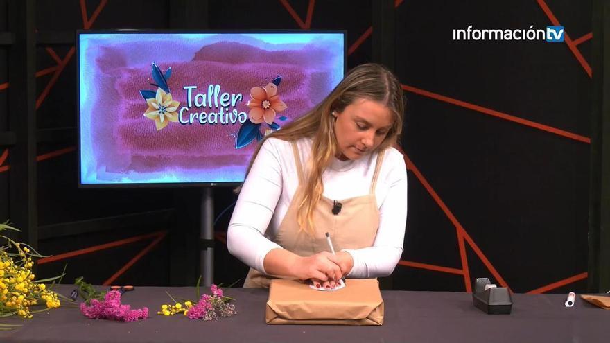 Taller Creativo describe la técnica perfecta para envolver regalos