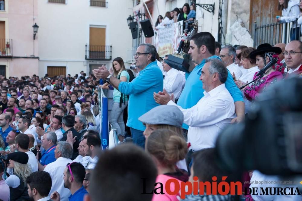 Entrega de premios en el Hoyo