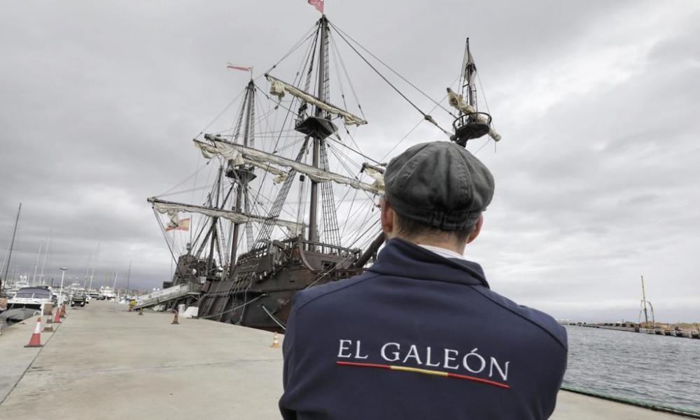 A bordo del 'Galeón Andalucía'