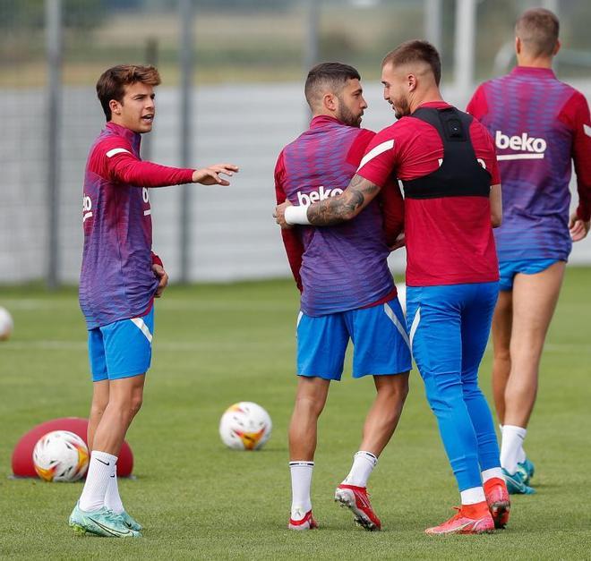 Las mejores imágenes del entrenamiento de hoy del Barça en Alemania