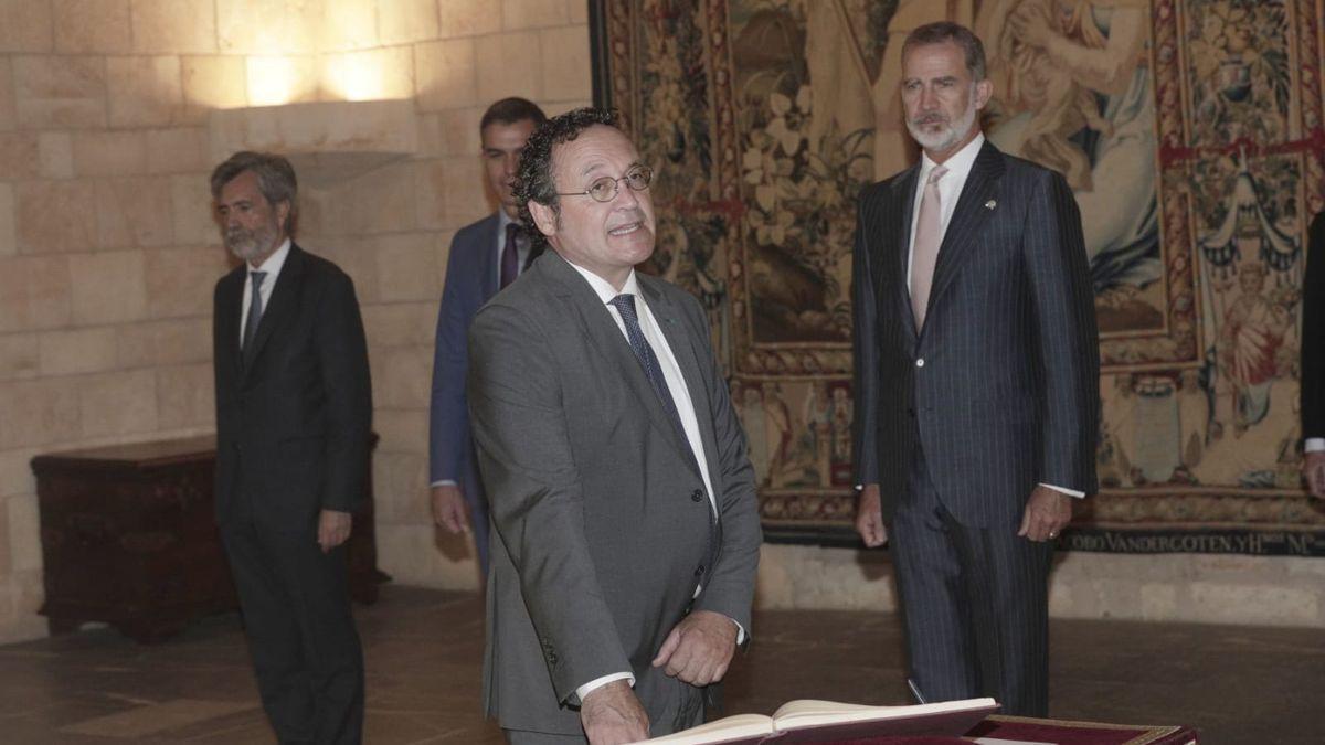 El nuevo Fiscal General del Estado, Álvaro García Ortiz, ha prometido su cargo en Palma.