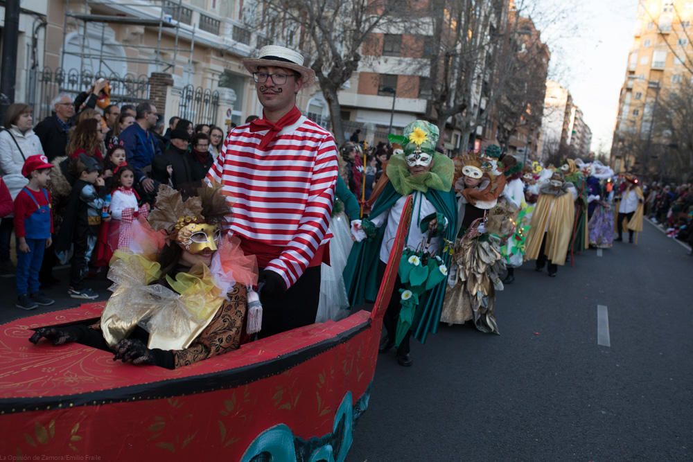 Primer desfile de carnaval en Zamora