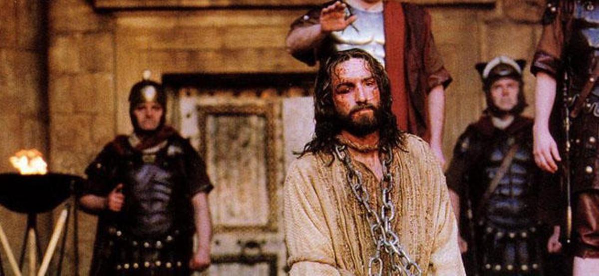 Jesús en la película La Pasión de Cristo.