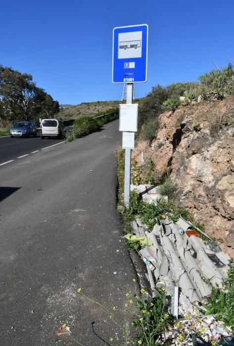 Caminos rurales a asfaltar en Telde