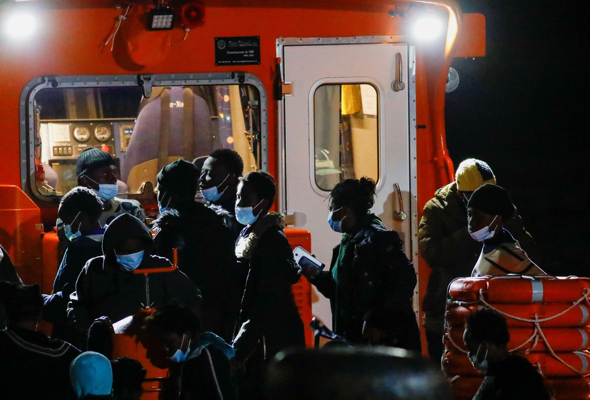 Llegada de migrantes a Gran Canaria (27/06/21)