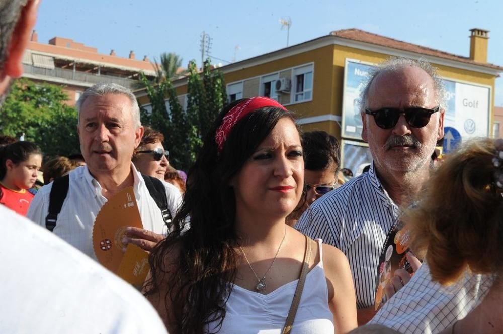 Romería de la Virgen de la Fuensanta: Paso por San