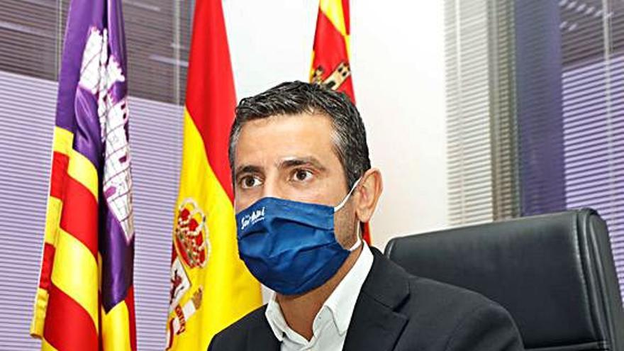 Marcos Serra, alcalde de Sant Antoni.