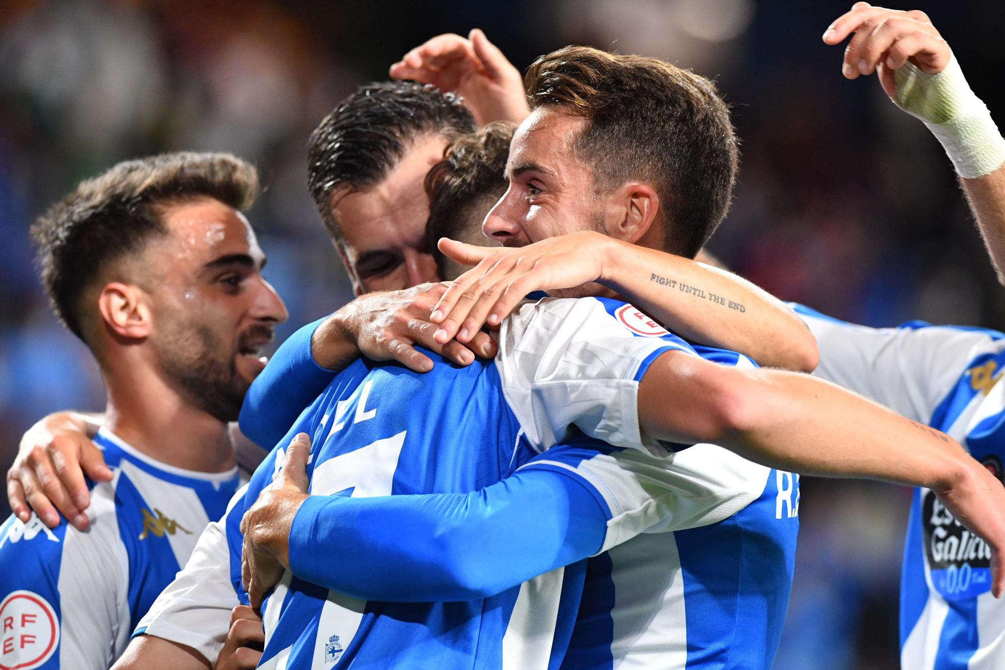 El Dépor golea al Celta B en Riazor