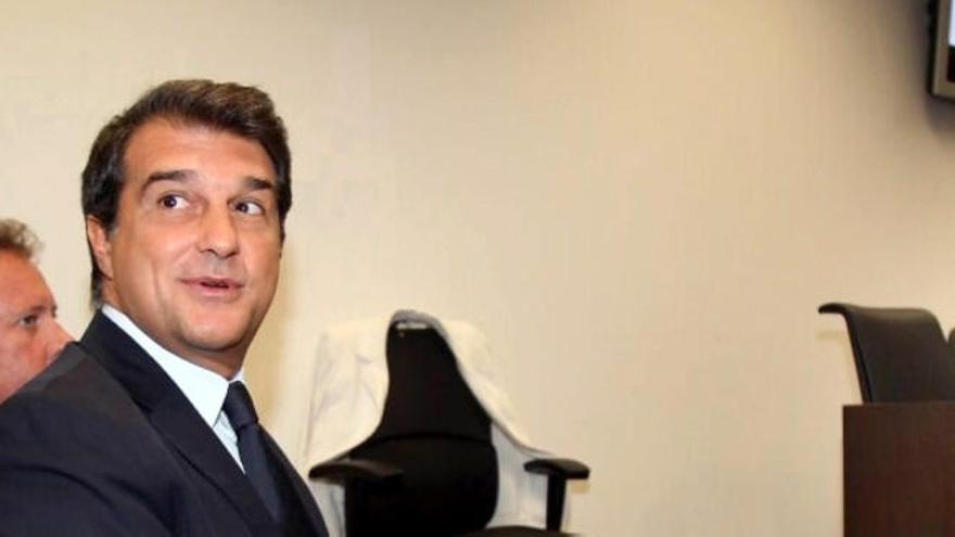 Laporta: &quot;Temo al Valencia de Peter Lim&quot;