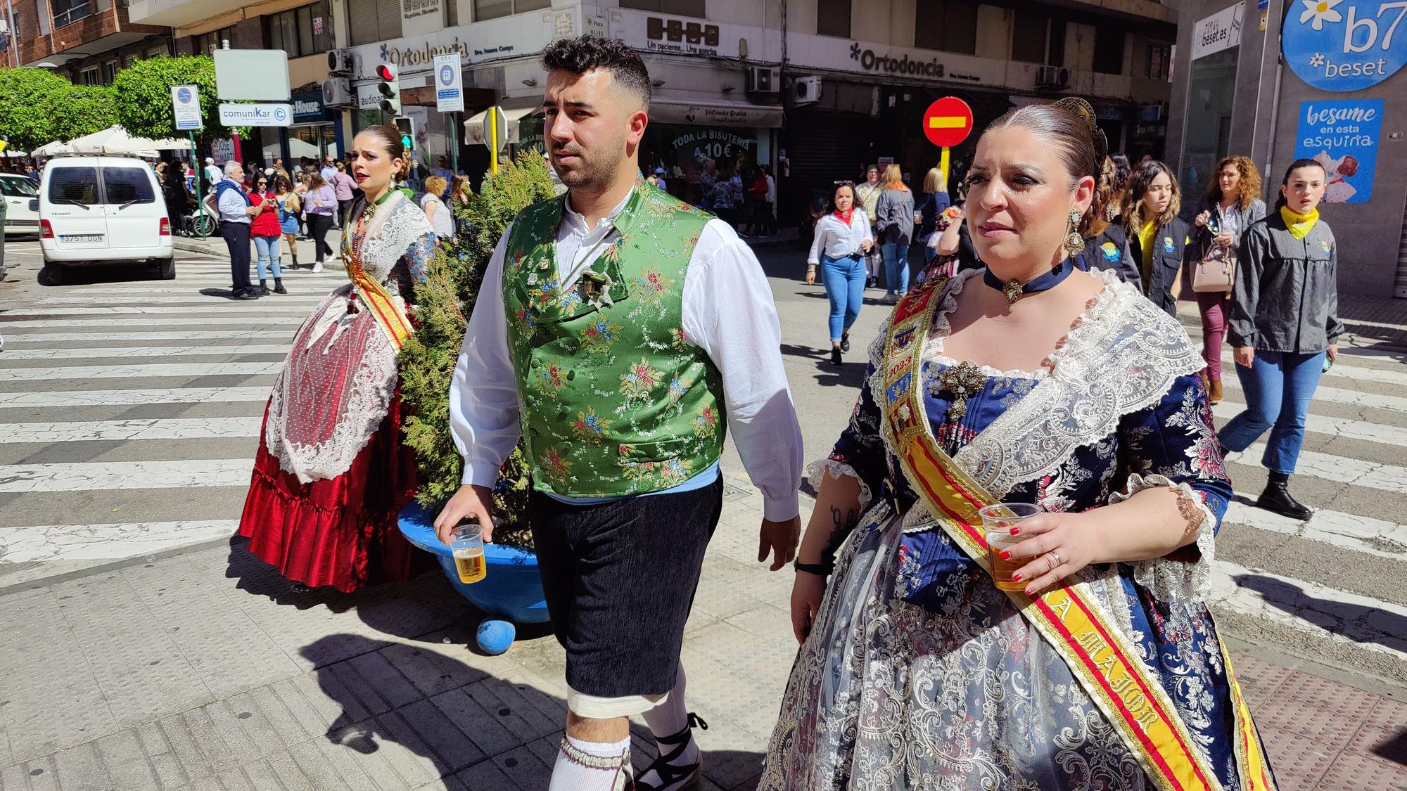 Revive la tercera 'mascletà' de las Fallas de Alzira con esta selección de fotografías