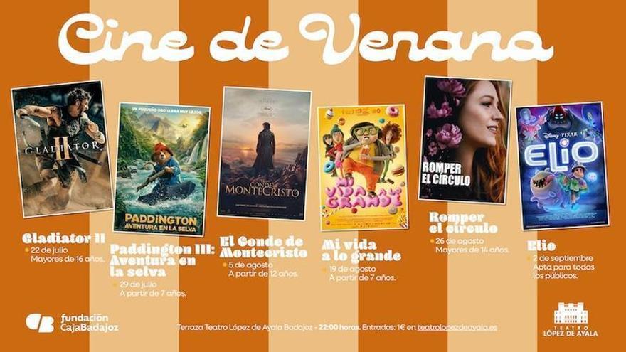 El ciclo de cine de verano en Badajoz prosigue este miércoles con la película de animación 'Mi vida a lo grande'