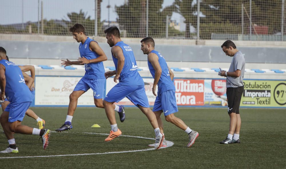 Primer entrenamiento del Atlético de Baleares