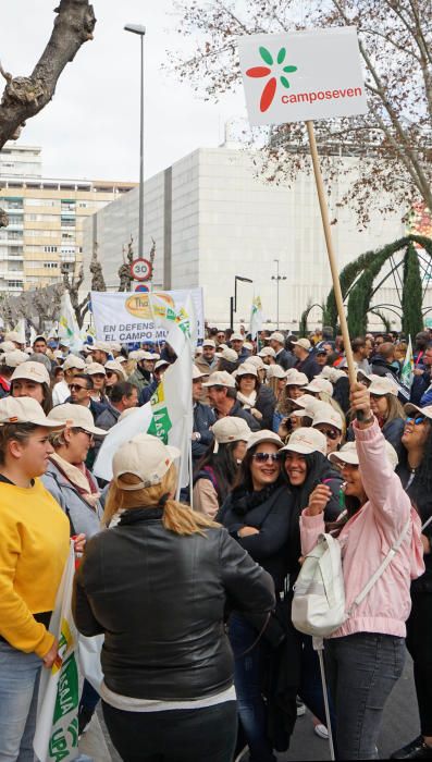 Así ha sido la manifestación de los agricultores