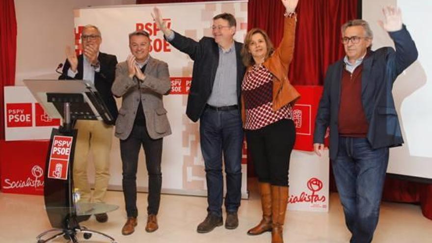 Puig durante el congreso socialista de la Marina Baixa.