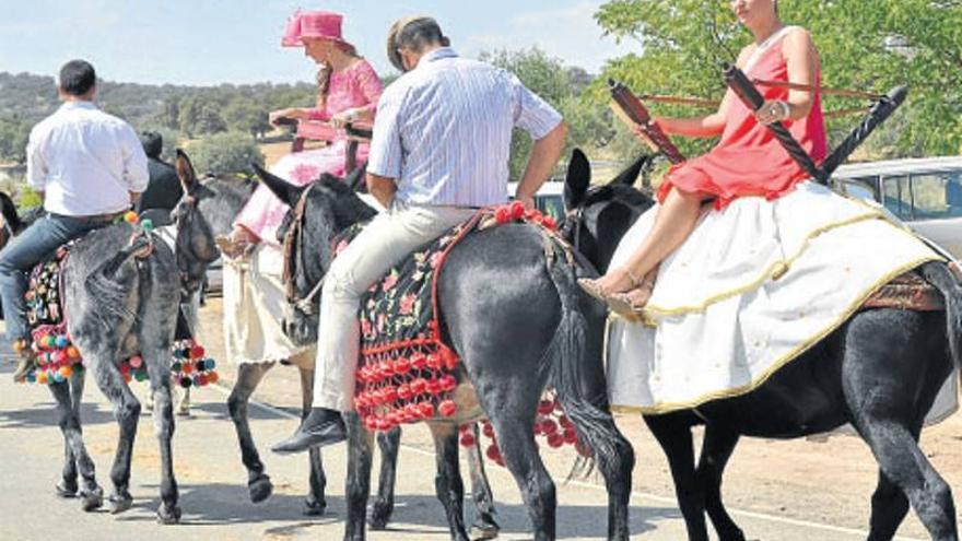 Pedroche se llena de tradición para vivir la Fiesta de los Piostros