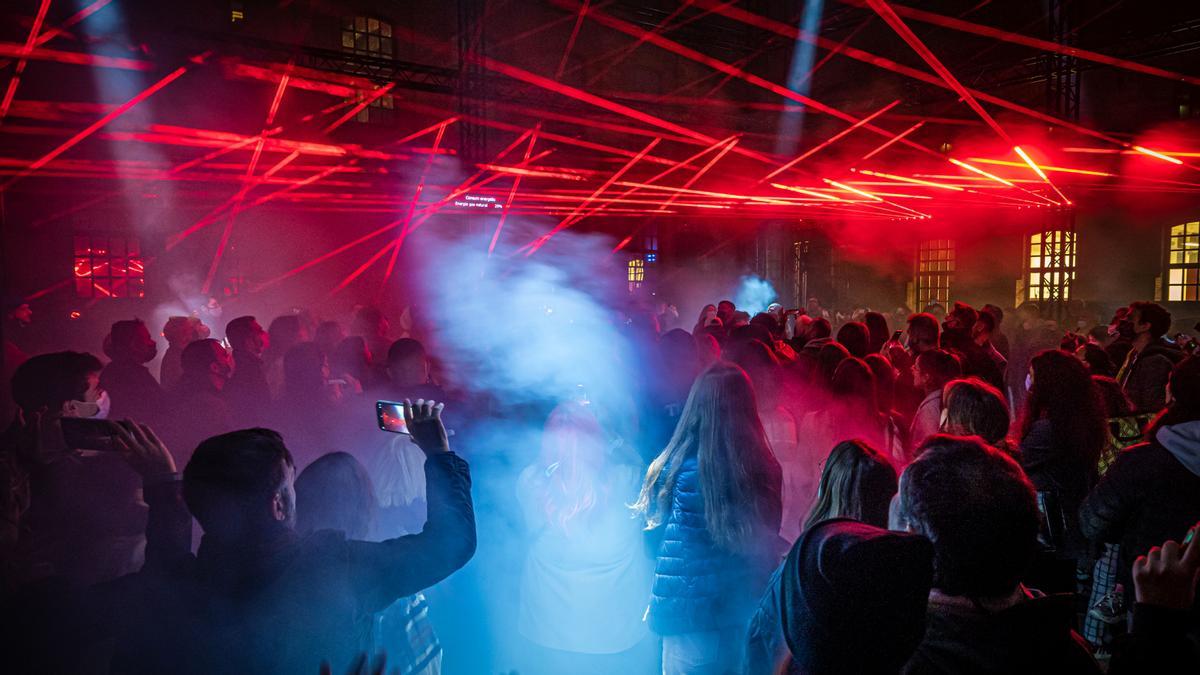 Imagen de una edición anterior del festival Llum BCN.