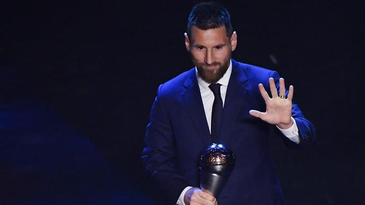 Leo Messi ganó el premio The Best en la edición de 2019