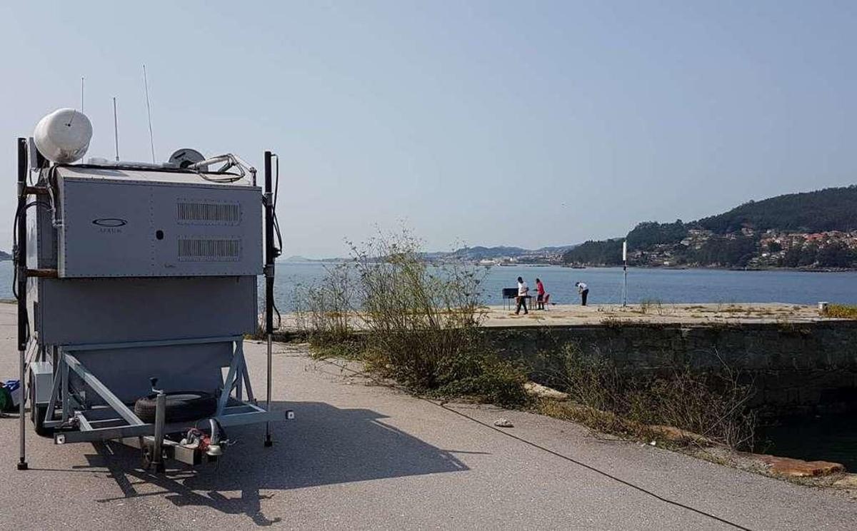 La ría, pista de pruebas por mar y aire para los drones de Indra