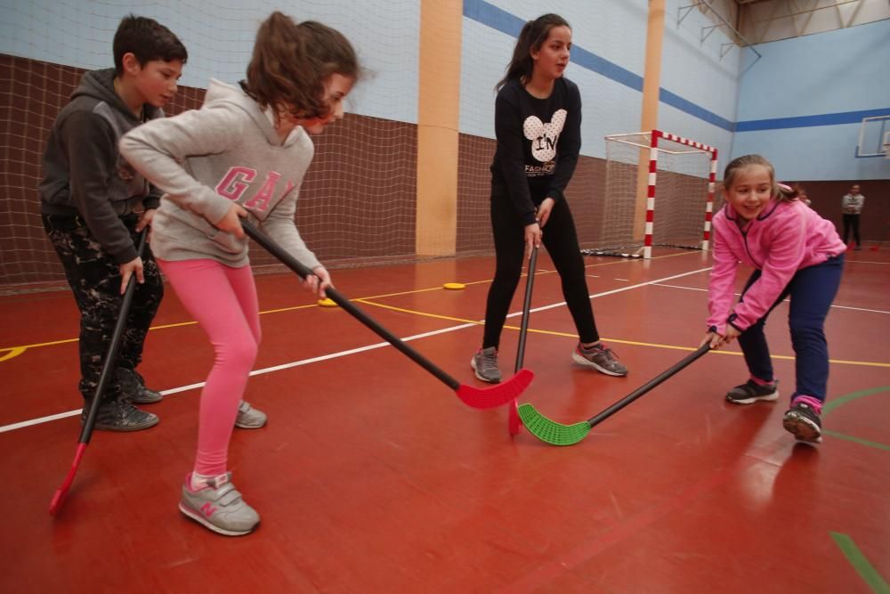 Los alumnos del colegio de Versalles de Avilés