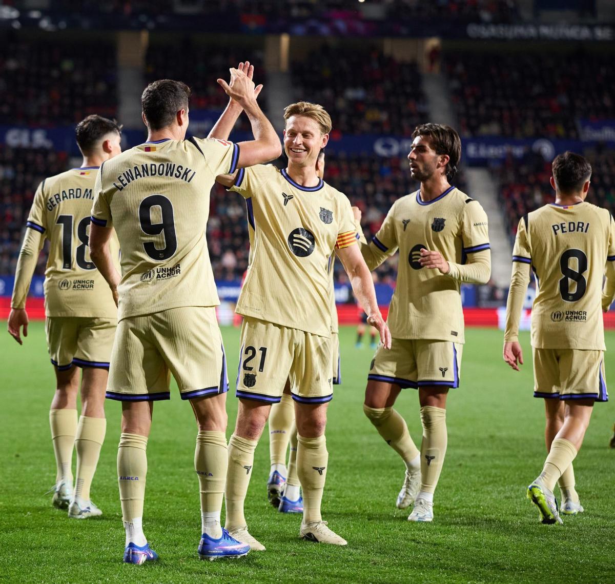 El Barça comença a cantar victòria