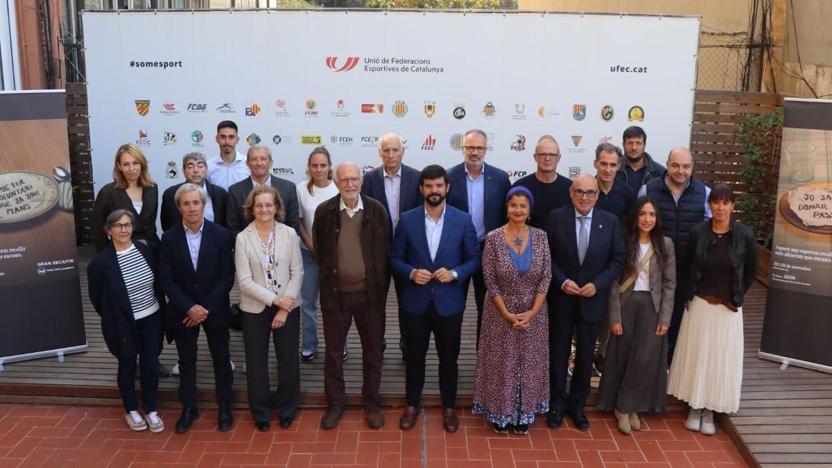 Per primera vegada, el món de l’esport català se suma al Gran Recapte