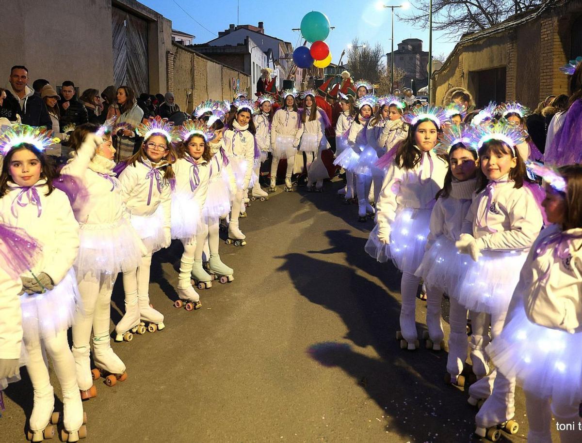 Cabalgata de Reyes en Ejea de los Caballeros.