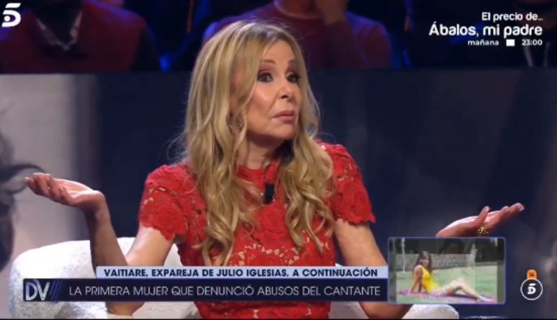 Ana Obregón defiende a Julio Iglesias de las acusaciones de sus exempleadas de hogar