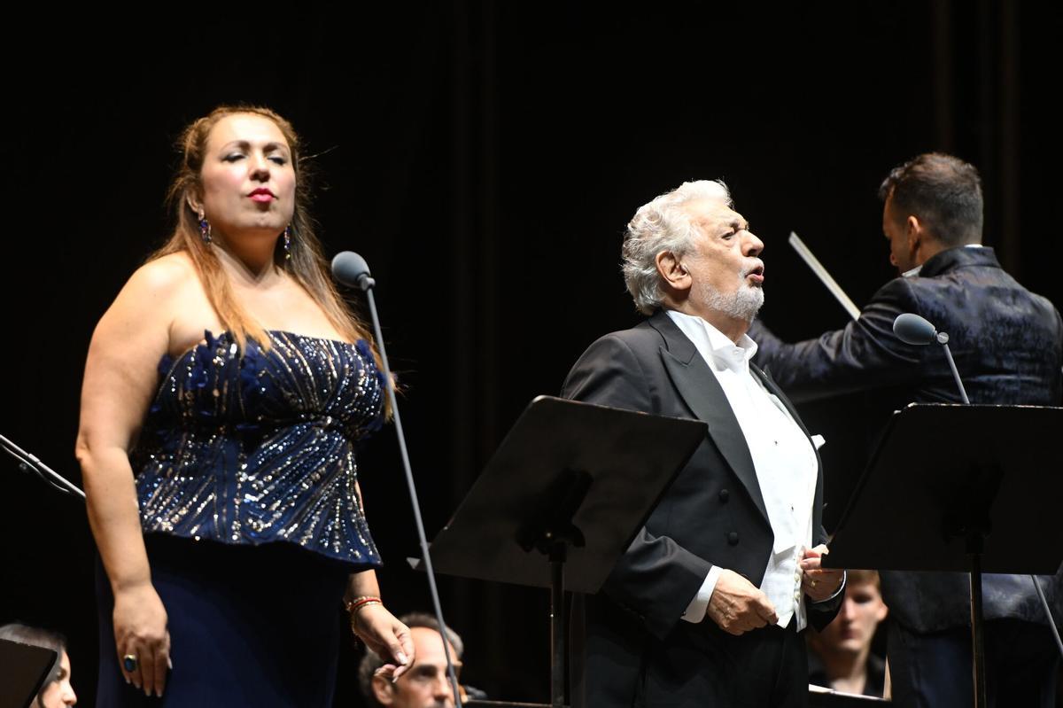 Actuación de Plácido Domingo en el SOM Festival