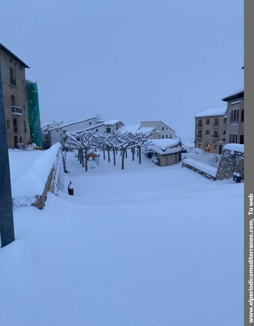 Espectaculares imágenes de las nevadas