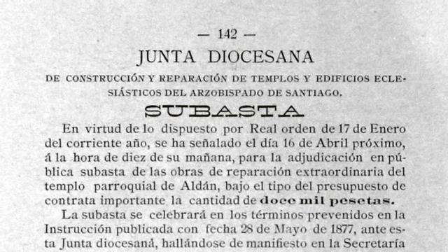 Gaceta de Galicia, 17 de marzo de 1890.