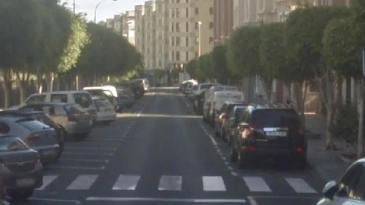Secuestro de un peatón en Siete Palmas