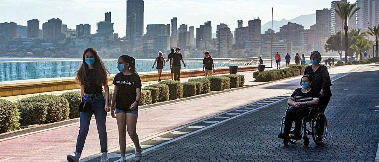 La calle Sant Pere de Benidorm, la última en peatonalizarse.