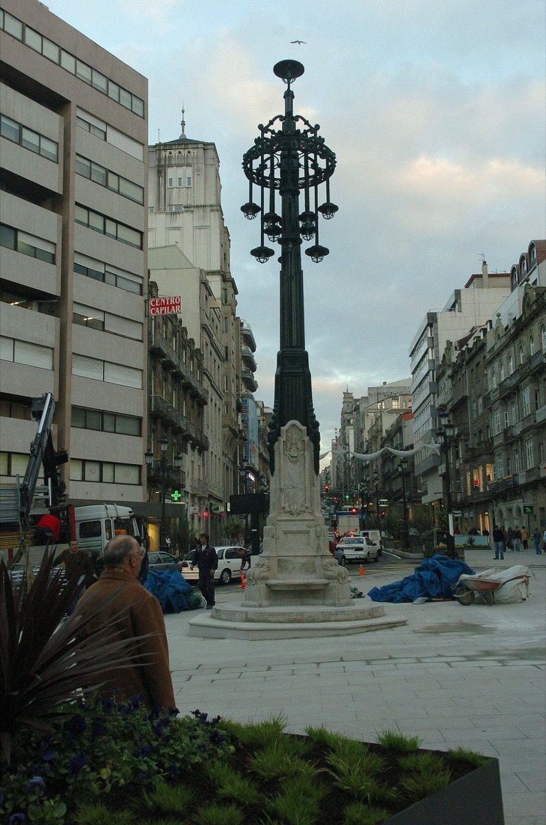 Farola de Urzáiz, la dama de hierro de Vigo