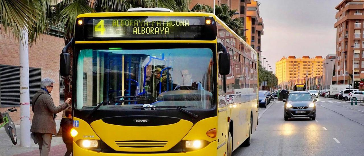 Autobús municipal de Alboraia .