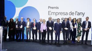 Todos los premiados en la gala Empresa de lAny Banc Sabadell-EL PERIÓDICO 2023