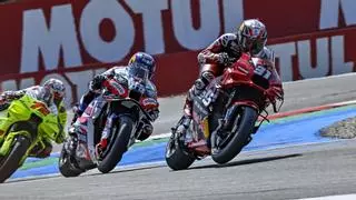 Una caída en la última vuelta arruina una buena carrera de Acosta en MotoGP