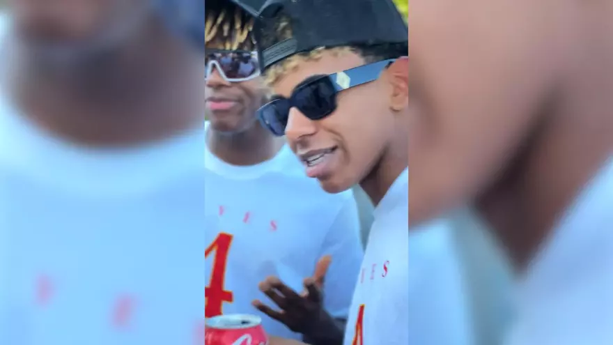 Así han celebrado la victoria Lamine Yamal y Nico Williams en el bus de la selección