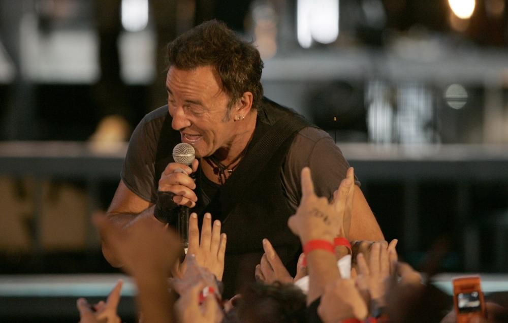 Bruce Springsteen en Santiago de Compostela