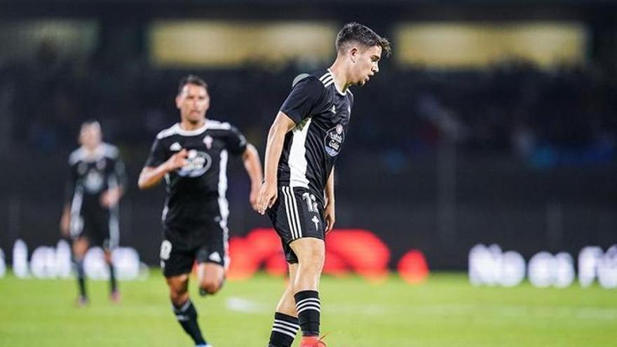 El Celta coloca a Sergio Carreira en los entrenamientos con los apartados Mina y Denis