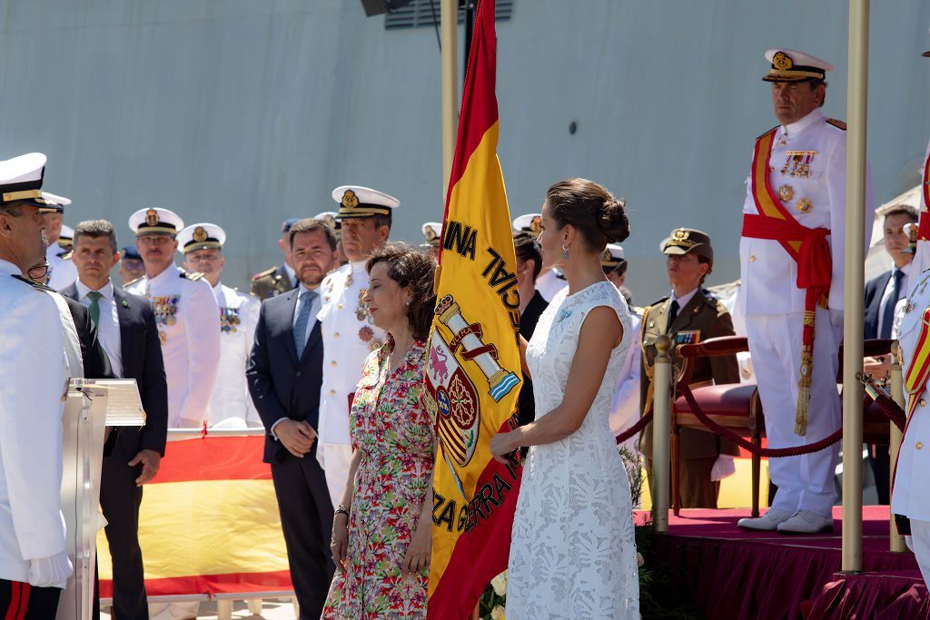 Así ha sido la visita de la reina Letizia a Cartagena