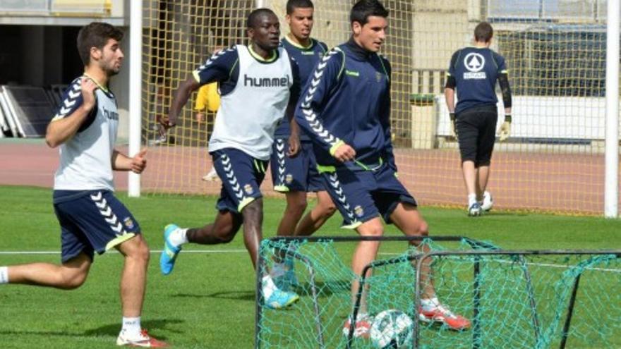 Entrenamiento de la UD Las Palmas