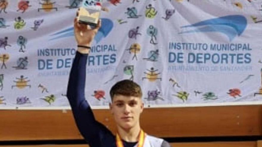Lucas Yáñez revalida su oro en el Campeonato de España júnior