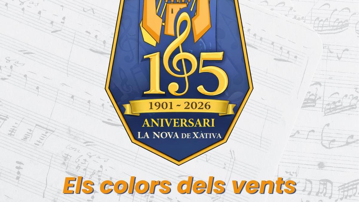 Cartell del concert de cambra de la Societat Musical La Nova de Xàtiva