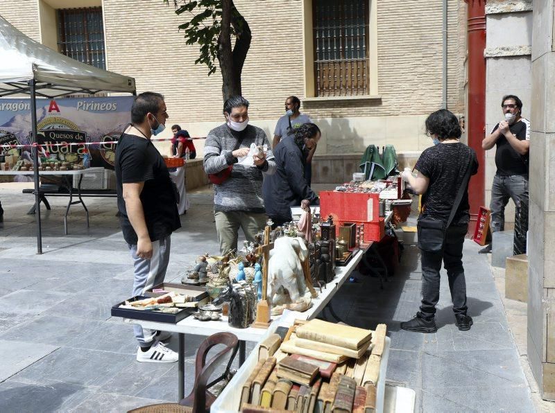 Reapertura de los rastrillos de antigüedades de la plaza de San Francisco y plaza de San Bruno